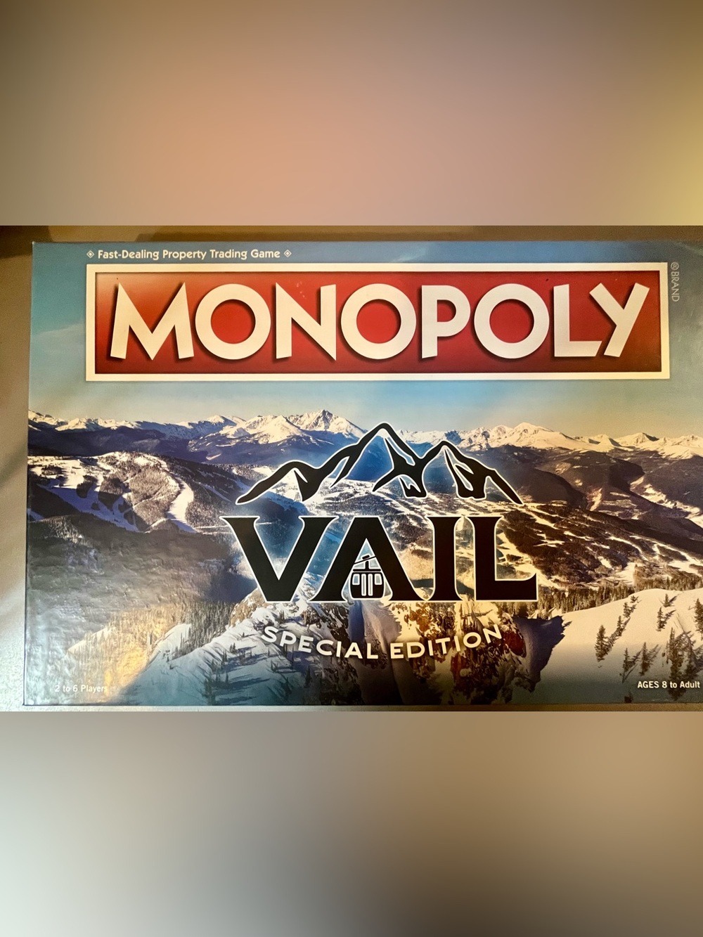 USAopoly Monopoly Vail Special Edition Board Game Complete Colorado